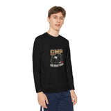 Youth Long Sleeve Tee — GMP (God Money Power) Eagle Graphic