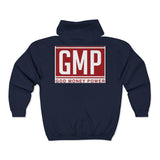 GMP God Money Power Zip Hoodie — Bold Faith & Prosperity Full‑Zip Sweatshirt