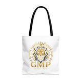 Lion Crest Tote Bag — GMP Gold Emblem Canvas Tote
