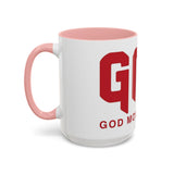 GMP Coffee Mug — Good Money Power Red Accent Ceramic Mug (11/15oz)