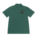 God Money Power- Skull Graphic Polo Shirt