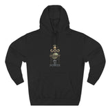 God Money Power Hoodie — Bold Religious & Motivational Graphic Pullover