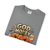 God Money Power- Halloween Pumpkin Graphic T-Shirt