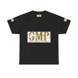 GMP "God Money Power" Graphic Tee – White Gold Logo