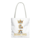 God Money Power Tote Bag — Inspirational Faith & Prosperity Canvas Tote