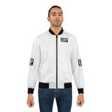 GMP 'God Money Power' White Bomber Jacket — Logo Streetwear