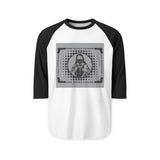 Raglan Shirt — Retro Stacked Cash Graphic (God Money Power)