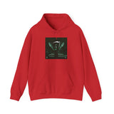 Angel Of Death Hoodie — Dark Green Guardian Graphic Pullover