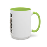 God Money Power-Coffee Mug — Skull Crown Gothic Accent Mug (11oz & 15oz)