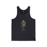 God Money Power Tank Top — Inspirational Faith & Wealth Graphic Tank