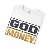 God Money Power Graphic T-Shirt — Bold Statement Tee