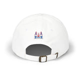 Dad Cap - Red White Blue Patriotic Eagle Crest