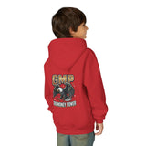 Youth Hoodie — GMP 'God Money Power' Eagle Graphic Pullover
