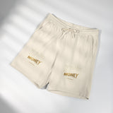 Money Graphic Sweat Shorts — Lightweight Fleece Lounge Shorts