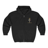 GMP 'God Money Power' Cross Zip Hoodie