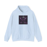 Angel Of Death Hoodie — Purple Gothic Angel Graphic Sweatshirt