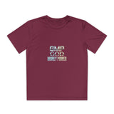 Youth Competitor Tee — "GMP GOD" Motivational Youth T‑Shirt