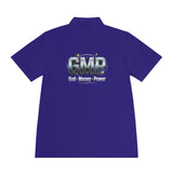 GMP Chrome Logo Men’s Sport Polo — Performance Golf & Work Shirt