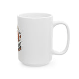 Halloween Pumpkin 'GMP God Money Power' Ceramic Mug (11oz & 15oz)