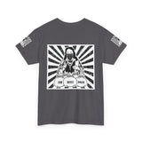 T-Shirt — 'God Money Power' Retro Buddha Graphic Tee