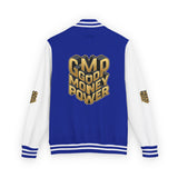 Letterman Jacket — "GMP Good Money Power" Retro Varsity Jacket