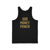 God Money Power Tank Top — Faith & Hustle Graphic Vest
