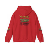 Inspirational Graphic Hoodie - "Put God First, Hustle for the Money, Put Yourself in Power"