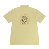 GMP Lion Crest Polo Shirt — Men's Athletic Club Logo Polo