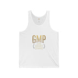 GMP (God Money Power) Gold Logo Tank Top — Inspirational Faith & Hustle Sleeveless Shirt