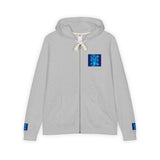 Hoodie — "GOD MONEY POWER" Graphic Full-Zip Hoodie