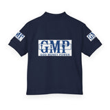 Youth Polo Shirt - 'GMP God Money Power' Logo School Uniform