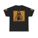 Jesus Bandana Graphic Tee — "God Money Power" Streetwear T-Shirt