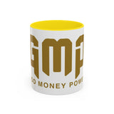 GMP Coffee Mug — "Good Money Power" Accent Ceramic Mug (11/15oz)