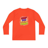 CMP God Money Power Youth Long Sleeve Tee — Inspirational Graphic Shirt