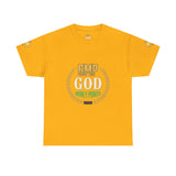 GMP God Money Power Tee — Motivational Gold Laurel Graphic T-Shirt