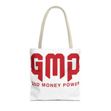 Tote Bag — GMP (God Money Power) Bold Red Logo Tote