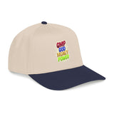 Mid Profile Baseball Cap — "GMP God Money Power" Embroidered Trucker Hat