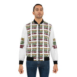 Vintage Grunge 'Put Ya Hands Up' Bomber Jacket