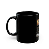 GMP God Money Power Black Mug — Eagle Patriotic Coffee Cup (11oz/15oz)