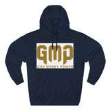 GMP Hoodie — "God Money Power" Bold Gold Graphic Fleece Pullover