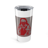20oz Stainless Tumbler — Saint Money Power Graphic Travel Cup