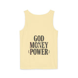 God Money Power Tank Top — GMP Inspirational Faith & Prosperity Sleeveless Tee