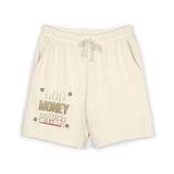 Money Power Fleece Sweat Shorts — Garment-Dyed Lightweight Lounge Shorts
