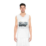 GMP Metallic Logo Basketball Jersey — Good Money Power Athletic Tank