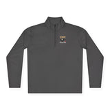 GMP Eagle Quarter-Zip Pullover — "God Money Power" Graphic