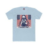 Patriotic Bandana Skull Tee – "Made America Stronger" Graphic T-Shirt