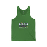 GMP Metallic Logo Tank Top — Industrial Gym & Streetwear Vest