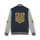 Letterman Jacket — "GMP Good Money Power" Retro Varsity Jacket