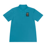 God Money Power- Skull Graphic Polo Shirt