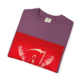 Angel Of Death- Grim Reaper Angel T-Shirt – Winged Scythe Graphic Tee